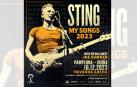 Cartel de la gira 'My SOngs' de Sting, que llevará al cantante al pabellón Navarra Arena