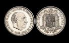 Moneda de 5 pesetas de 1947