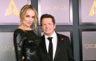 Michael J. Fox, junto a su esposa, Tracy Pollan