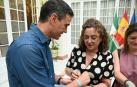 El presidente del Gobierno, Pedro Sánchez, ha mantenido este sábado un encuentro con asociaciones de lucha contra el cáncer a las que ha trasladado el compromiso de implantar el derecho al olvido oncológico para que esté en vigor en junio