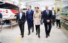 Visita del ministro Héctor Gómez y de la presidenta María Chivite a las instalaciones de Sunsundegui