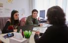 Trabajadoras del Centro de Servicios Sociales de Pamplona