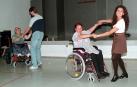 Clases de baile en el centro Infanta Elena en 1998