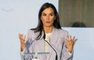 La reina Letizia, durante su discurso de inauguración del XXII congreso de la Confederación de Salud Mental España