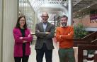 Elena Lacilla, Asier Santas y Nuño Mardones, investigadores de la Universidad de Navarra que participan en el proyecto