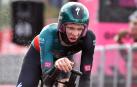 Aleksandr Vlasov, en la pasada etapa contrarreloj del Giro de Italia