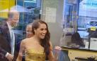 Meghan Markle seguida por el príncipe Enrique en la noche que tuvo lugar el incidente