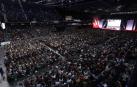 Navarra Arena durante la celebración de la final del Campeonato Absoluto de Bertsolaris en 2022