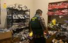 Los detenidos falsificaban prendas y accesorios
