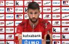 Unai Simón, en su comparecencia ante la prensa este martes