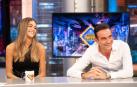 Ana Soria y Enrique Ponce, en su visita este martes al plató de 'El Hormiguero'