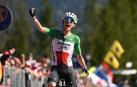 El ciclista italiano Filippo Zana (Jayco AlUla) ganó este martes la decimoctava etapa del Giro de Italia