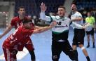 Fotos del Helvetia Anaitasuna tras el partido ante el Logroño y despedida de Carlos Chocarro e Ibai Meoki.