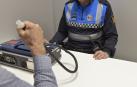 Control de etilometría de Policía Municipal