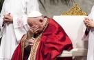 El papa Francisco, presidiendo la misa del Domingo de Pentecostés