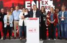 El socialista Guillermo Fernández Vara en su comparecencia tras el batacazo electoral en la votaciones del 28-M