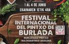 Cartel anunciador del Festival Internacional del Pintxo de Burlada de 2023
