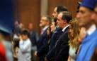 Fotos del primer acto oficial tras las elecciones en Navarra./