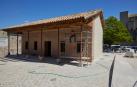 Obras en el centro de guardia de la Rochapea, futuro Centro de Experiencias de San Fermín