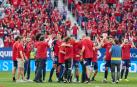 Fotos del partido Osasuna 2 - 1 Girona.