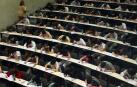 Fotos del primer día de Selectividad en Navarra.