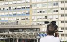 Exterior del policlínico Agostino Gemelli donde fue operado el papa Francisco