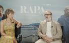 Mónica López y Javier Cámara, en la presentación de la segunda temporada de 'Rapa', que se estrena en Movistar+ este 15 de junio