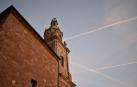 Vista de la iglesia de Santa María de Piedramillera (Navarra)