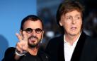 Los exBeatles Ringo Starr y Paul McCartney