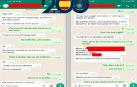 Mensajes de WhatsApp que envían los estafadores haciéndose pasar por un familiar y pidiendo el envío de dinero