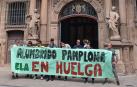 Continúa la huelga en UTE alumbrado de Pamplona por un convenio que garantice el poder adquisitivo