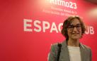 Nuria Basterra, jefa de la Unidad de Arritmias del HUN, en el congreso de la Asociación del Ritmo Cardíaco