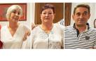 De izda.- a dcha., Yolanda Tejero, Carmen Soto y Alberto Aceldegui,