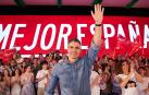Pedro Sánchez interviene en un acto en Dos Hermanas (Sevilla)