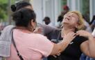 Una familiar de una de las fallecidas en la cárcel de Honduras