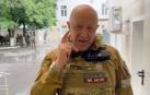 El fundador del grupo de mercenarios privados Wagner, Yevgeny Prigozhin, habla en la sede del centro de mando militar del ejército del sur de Rusia, en la ciudad de Rostov, en esta imagen fija tomada de un video publicado el 24 de junio de 2023