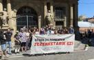 Concentración para reivindicar unos Sanfermines sin corridas de toros