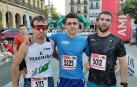 Ganadores de la prueba 'La Alpargata' de La Media de San Fermín 2023.