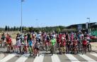 Imagen de los participantes en el ciclo-paseo de Milagro