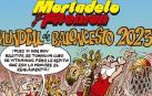 Portada del nuevo número de Mortadelo y Filemón, que tienen una nueva misión en el Mundial de Baloncesto 2023