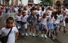 Cohete del inicio de las fiestas 2023 en Santesteban