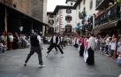Santesteban honra este jueves a su patrón, San Pedro, con el baile de la bandera y la interpretación del Trapatan