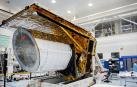 Vista del modelo estructural y térmico del satélite Euclid