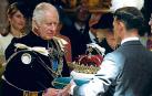 Carlos III recibe la espada Isabel en honor a su madre