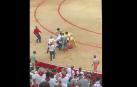 El torero manchego ha sufrido un fuerte golpe en la cabeza tras enganchado por el primer toro