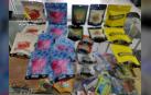Marihuana envasada con apareciencia de golosinas incautada por los agentes