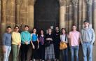 Los alumnos italianos, alemanes y de Países Bajos desarrollan sus proyectos en Liédena y San Martín de Unx.