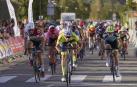 Una de las llegadas de la Vuelta a Pamplona de la pasada edición. En 2023 las etapas van a ser más largas que lo acostumbrado