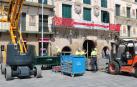A: MARIBEL TIERNO
F: 22/07/2023
P: LA BRIGADA TRABAJA EN LA PLAZA DEL LOS FUEROS EN LOS PREPARATIVOS DE FIESTAS
L: TUDELA
T: FIESTAS
