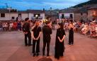 Representación teatral en una localidad navarra